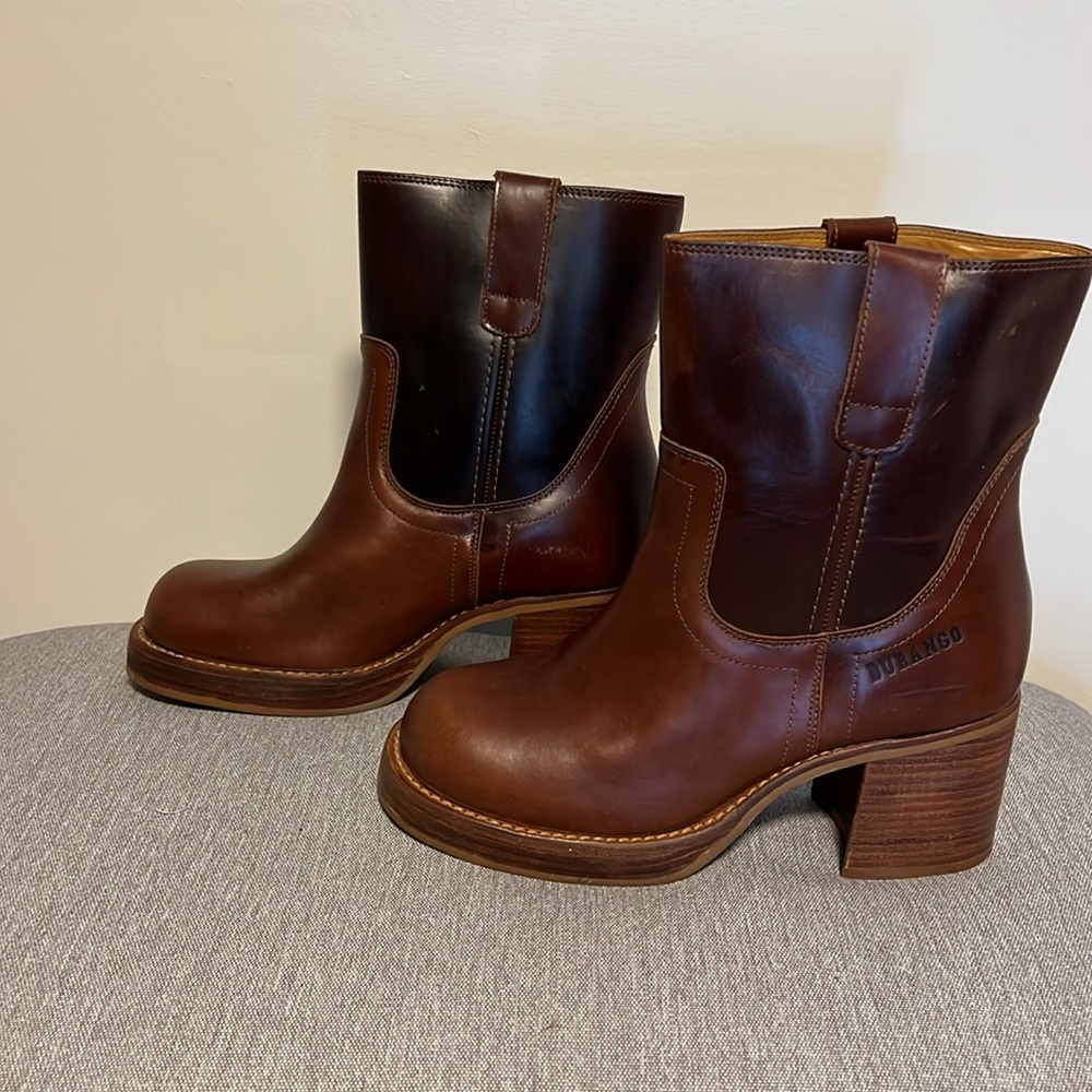 Durango Vintage Heeled Boots - Picture 2 of 8
